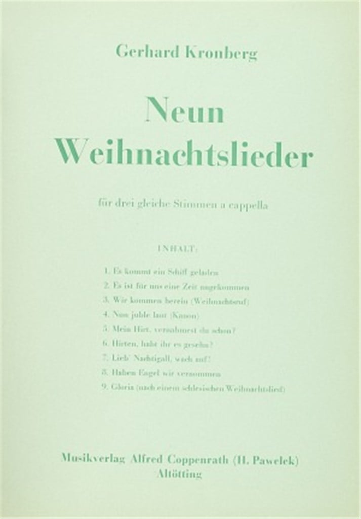Kronberg: Neun Weihnachtslieder